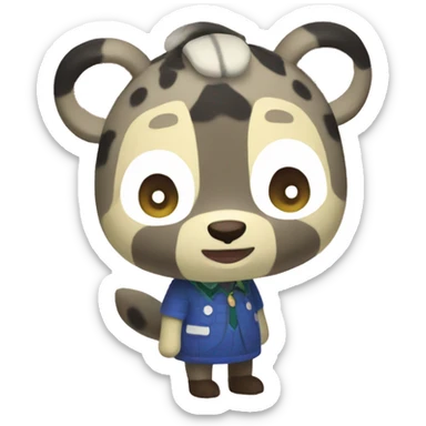 Animal crossing  sticker