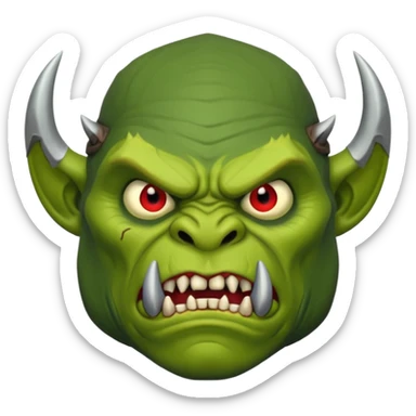 Orc sticker