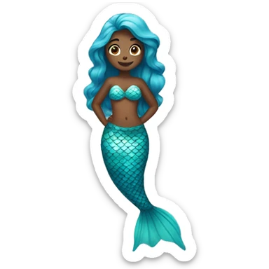Mermaid sticker