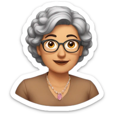 Aunt Sadegha Parvani sticker