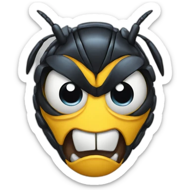 angriest-wasp sticker