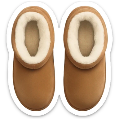 UGG slippers  sticker