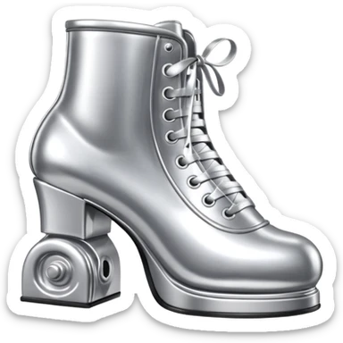 Moschino style spam can shoe sculpture  sticker