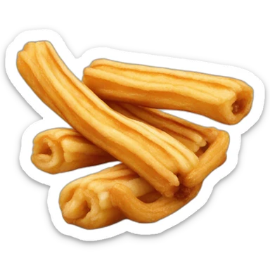 Papi churros sticker
