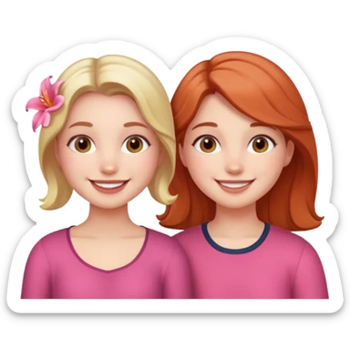 lily + alana sticker