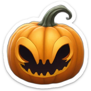 symbiote pumpkin venom tentacles sticker
