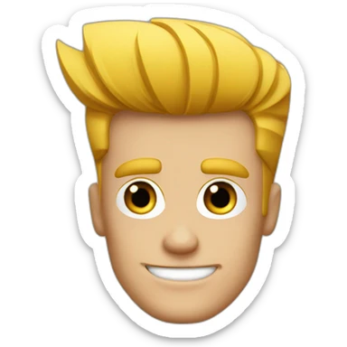 johnny bravo sticker