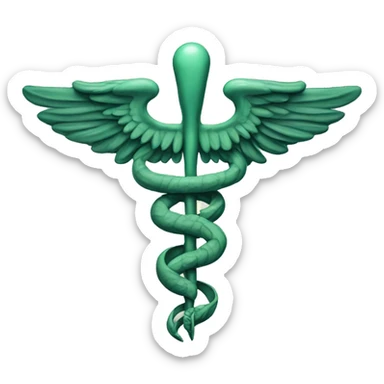 The Caduceus  sticker