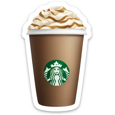 Starbucks coffee sticker