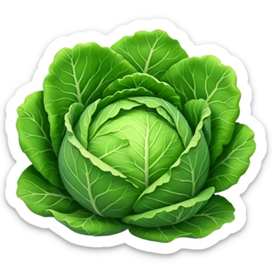 Cabbage sticker
