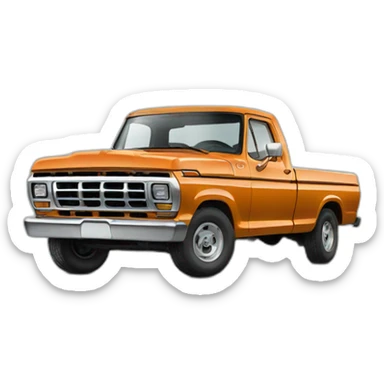 Ford pickup sticker