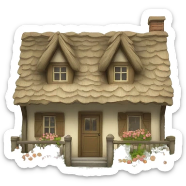 cottage sticker