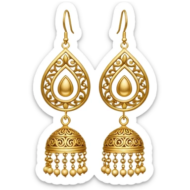 Jhumka sticker