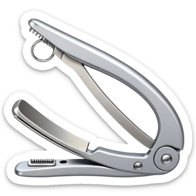 toe nail clippers sticker