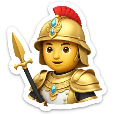Puedes generarme un emoji que transmita valor pero con tematica Pre Inca sticker