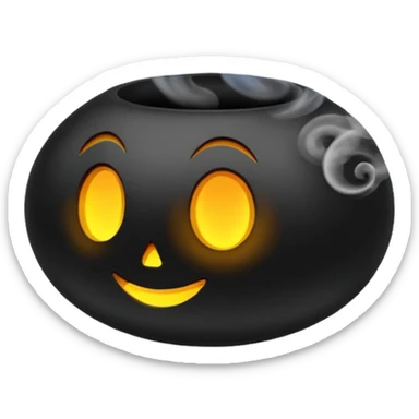 black magic particle sticker
