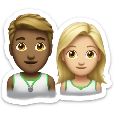 Male higher than female  sticker