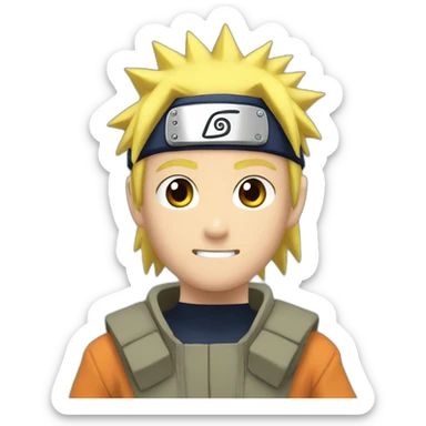 naruto in naruto sticker