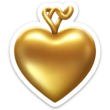 heart of gold sticker