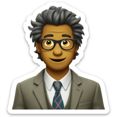 Preppy Lorax sticker