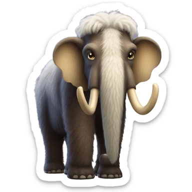 Woolly Mammoth sticker