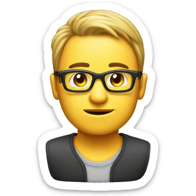 Ordinateur avec le logiciel sass sticker