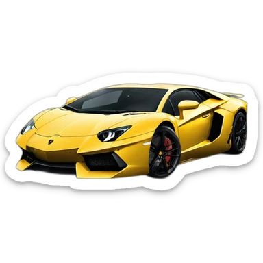 Lamborghini Aventador sticker
