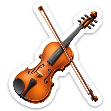 violin sticker