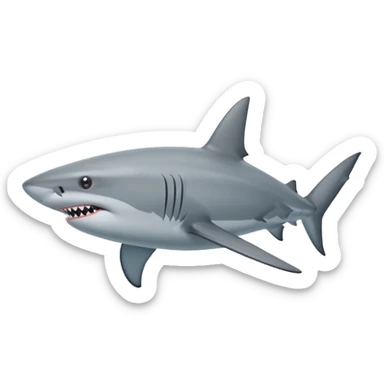 Wild Mexican shark sticker