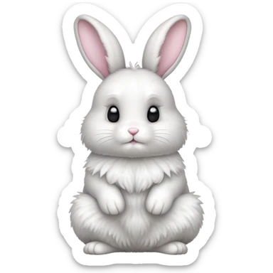 Bunny sticker