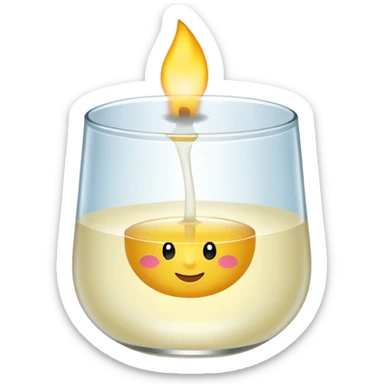 Vela aromática sticker