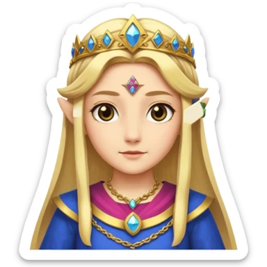 Zeldaclhas royal sticker