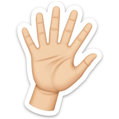 Isyarat SOS dengan tangan sticker
