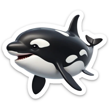 cinematic-comical-orca-portrait-emoji,-head-tilted-dramatically-with-an-exaggeratedly-shocked-expression,-featuring-a-sleek-black-and-white-body-with-wide,-comically-expressive-eyes-full-of-playful-disbelief-and-animated-flippers,-simple sticker
