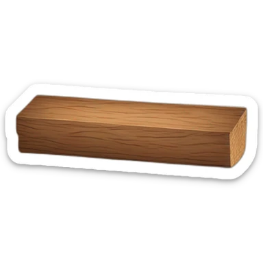 2x4 piece of wood sticker