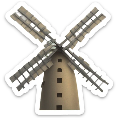 Windmill sticker