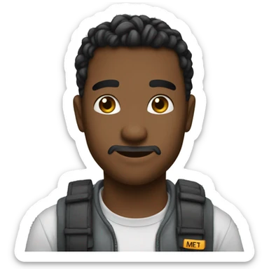 i want to make an emoji of the word ME sticker