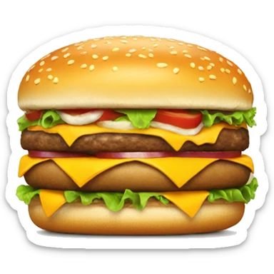 Cheesburger  sticker