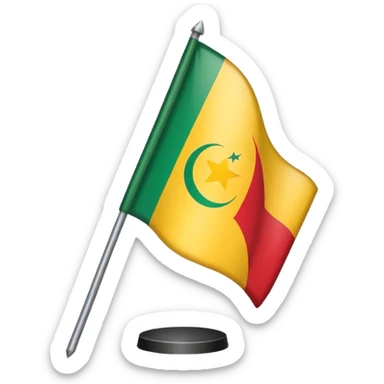 Kurdistan flagged  sticker