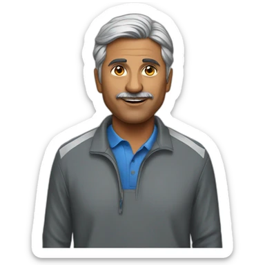 Indian Football Coach sticker