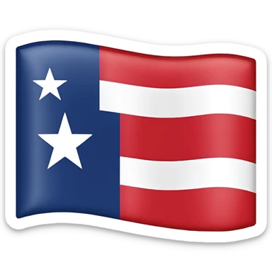 texas flag icon sticker
