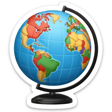 Globe london sticker