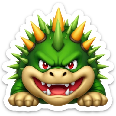 Bowser  sticker