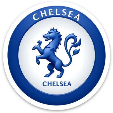 Chelsea logo sticker