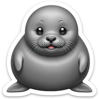 Gassy seal  sticker
