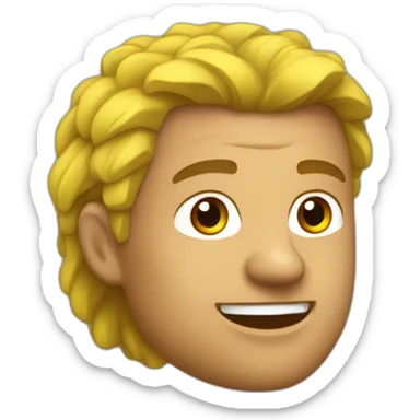 Le gros JDG avec sa chhemises hawaienne jaune sticker