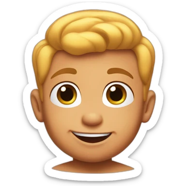 Baby johny bravo sticker