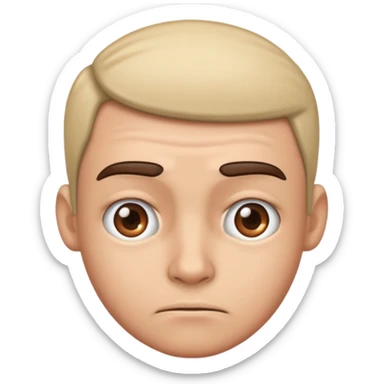 Stubborn hard head sticker