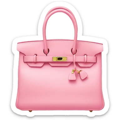 birkin rosa sticker
