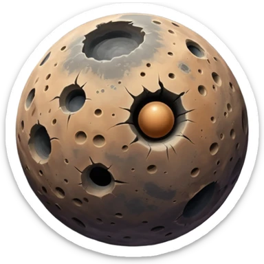 Realstic Planet 9 sticker